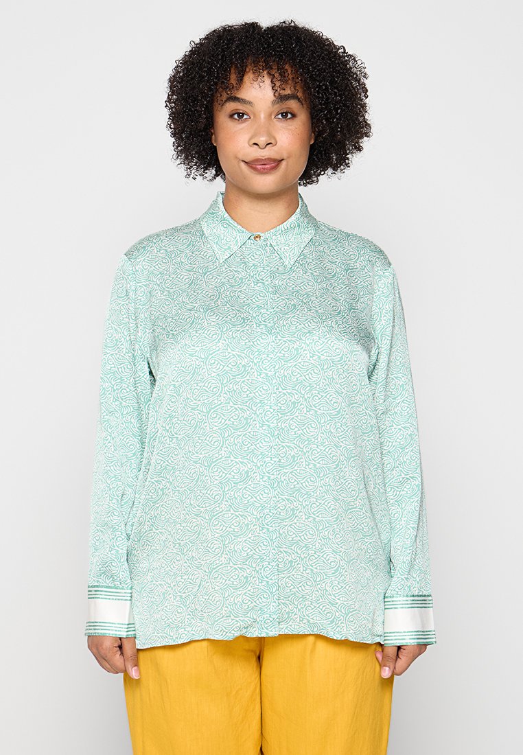 Tommy Jeans Overhemdblouse groen Tommy Jeans Overhemdblouse groen