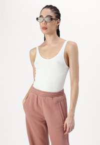 Abercrombie & Fitch ICON RELAXED - Spodnji deli trenirk - burlwood