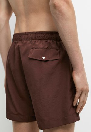 Massimo Dutti, PLAIN SWIMSUIT 00689199 - Shorts da mare - bordeaux