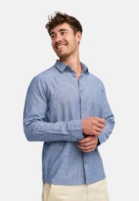 INDICODE JEANS LANGARM THEON - Overhemd - navy