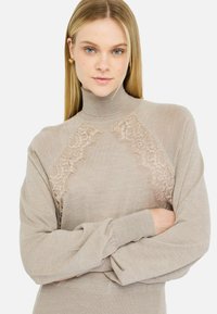 LIU JO TURTLENECK  - Džemperis - grey
