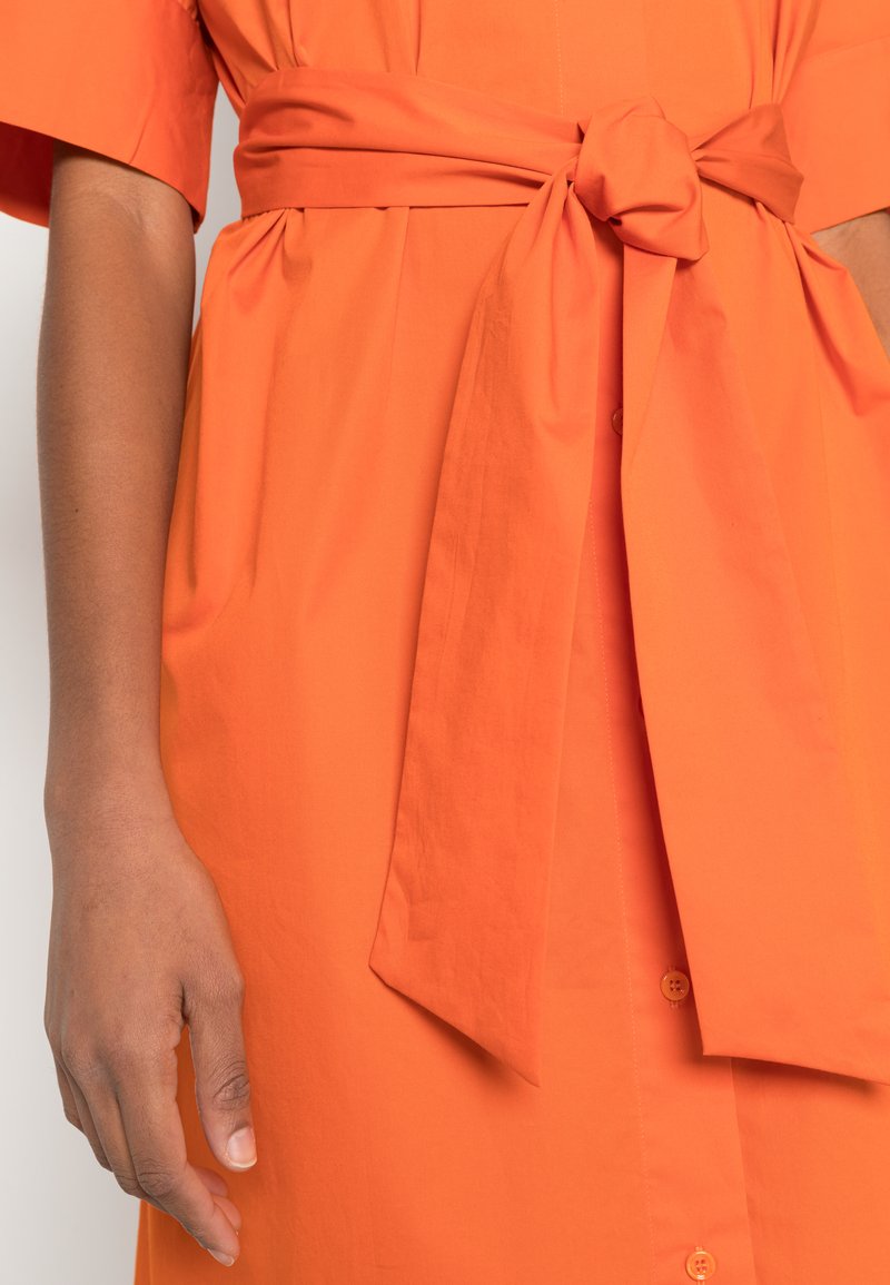 Damen Freizeitkleider | Seidensticker MIDI Blusenkleid orange - TR44766 Damen Freizeitkleider | Seidensticker MIDI Blusenkleid orange - TR44766
