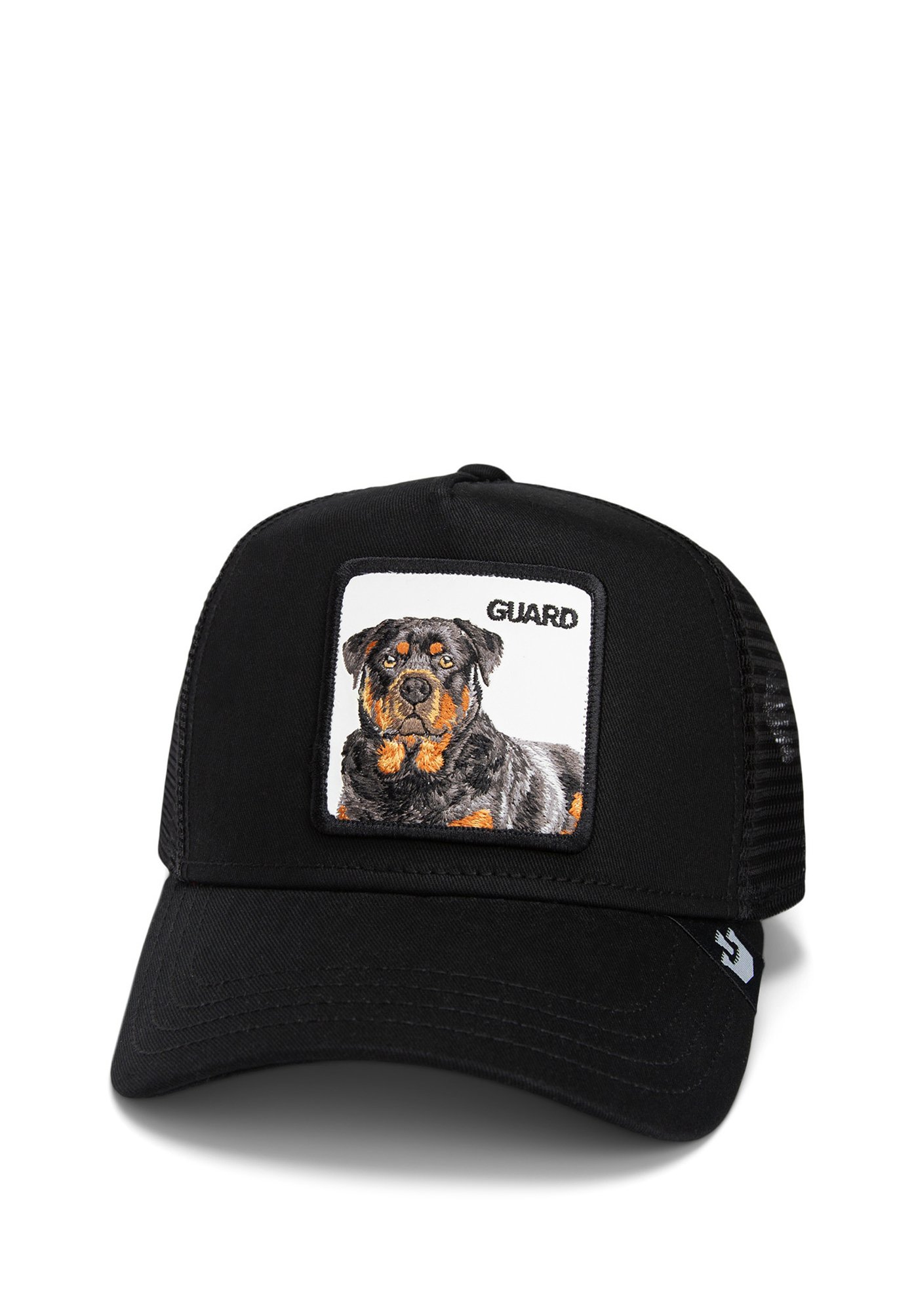 Goorin Bros. The Farm Verstelbare mesh truckerpet voor dames en heren, kastanjebruin (Handsome Truckin), één maat, one size