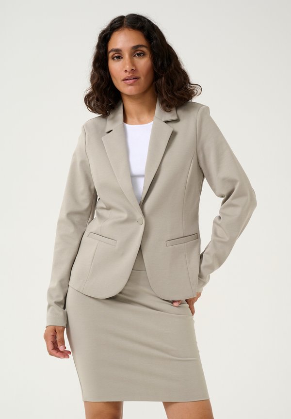 Strickjacke - elephant skin