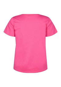 Zizzi Camiseta estampada - raspb strawberry