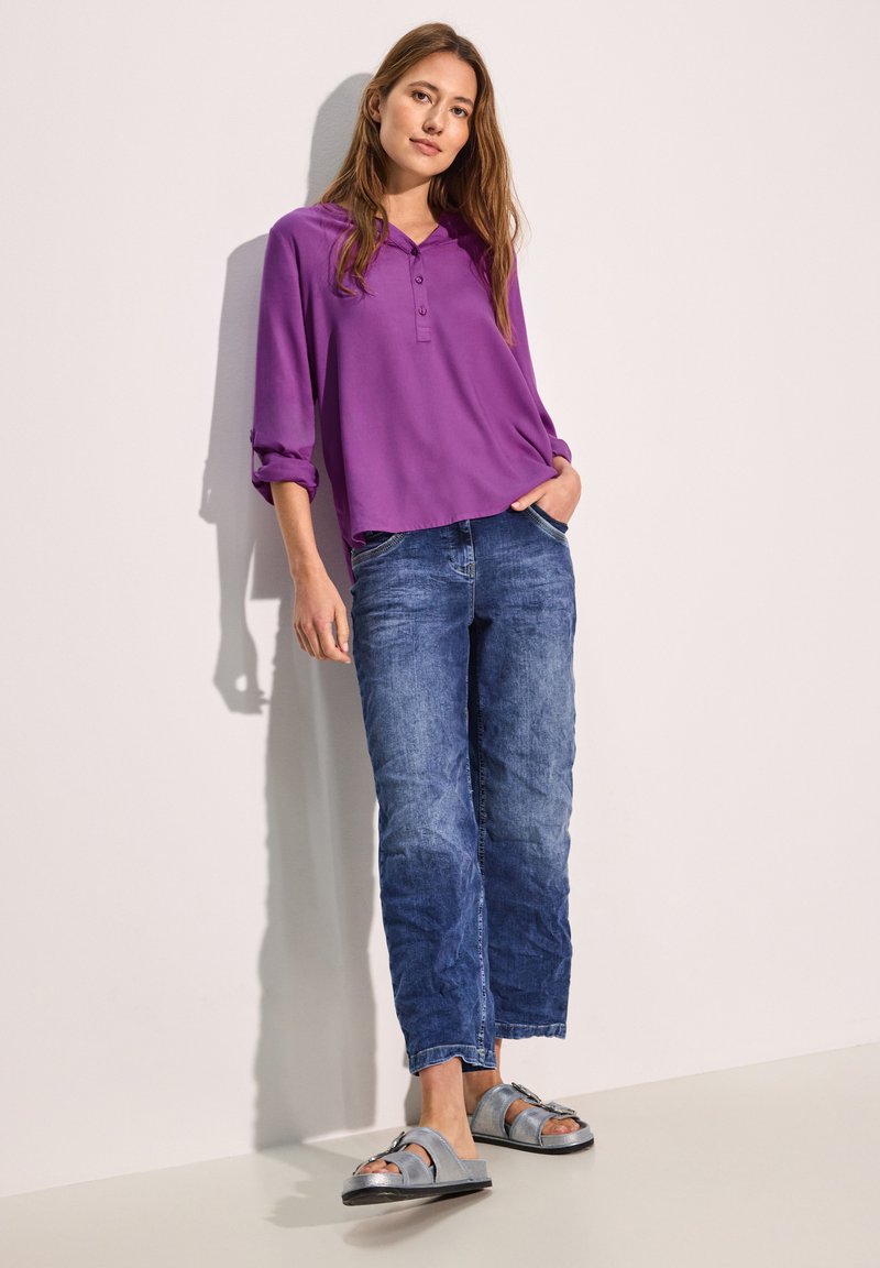Cecil - MIT TURN UP - Blouse - lila, Enlarge