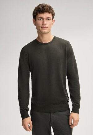 DENNY - Strickpullover - olivgrün