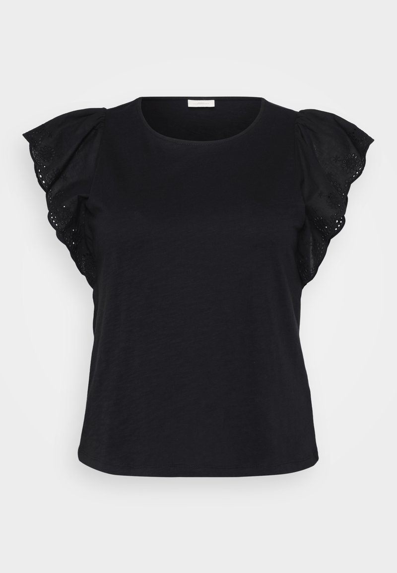 ONLY Carmakoma T-shirt print zwart