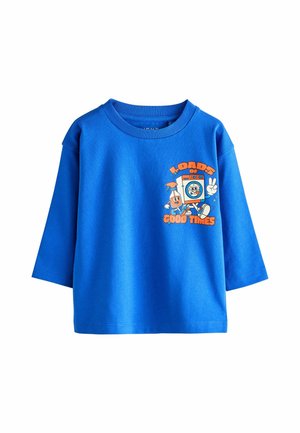 Next, REGULAR FIT - LONG SLEEVE GRAPHIC T-SHIRT . - Pitkähihainen paita - blue