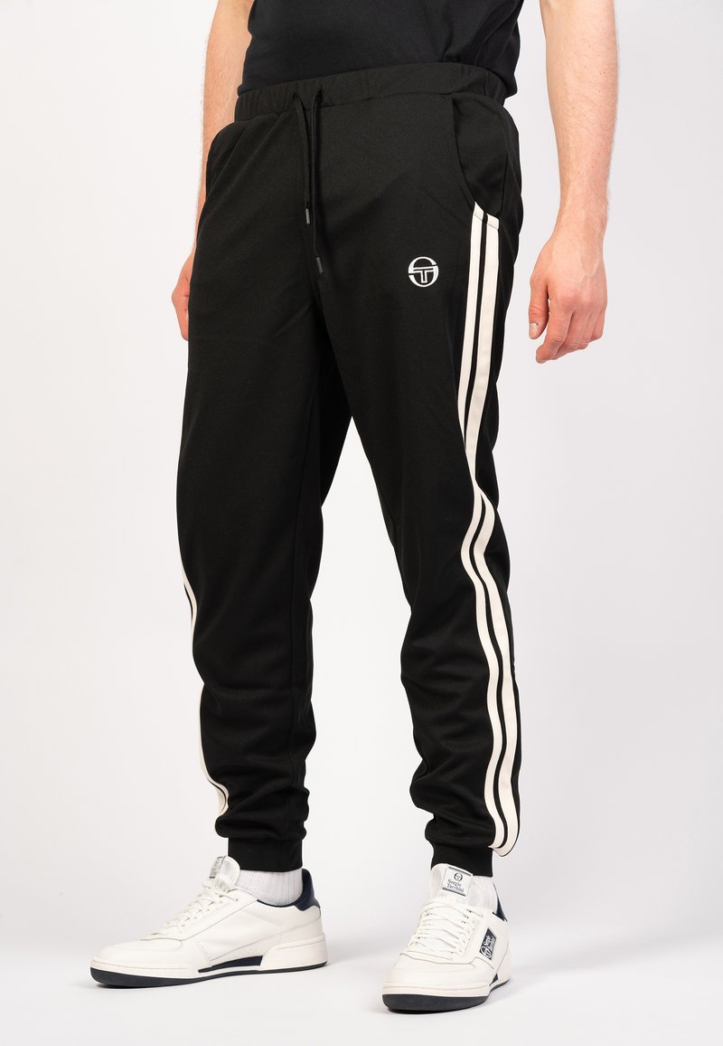 Pantalon De Survêtement Vintage Sergio Tacchini - Blanc, Taille L, Années 90/2000
