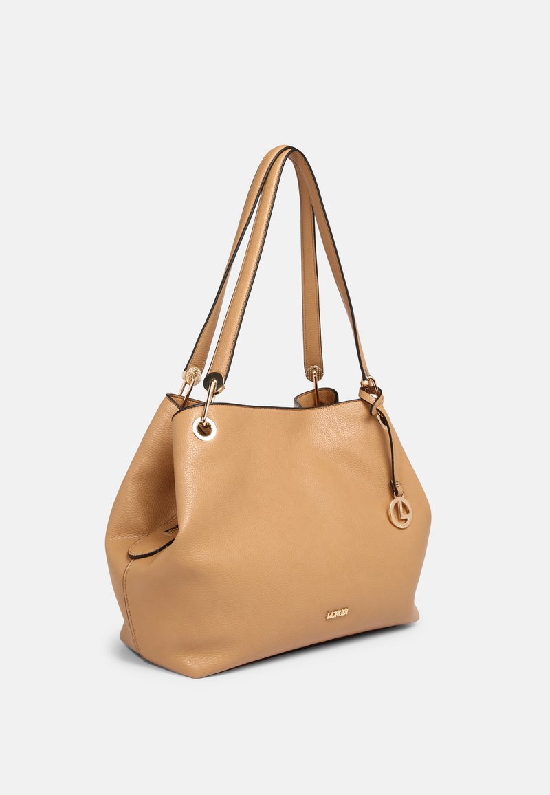 Damen Handtaschen | L.CREDI EBONY Handtasche nature/beige - MT17600 Damen Handtaschen | L.CREDI EBONY Handtasche nature/beige - MT17600
