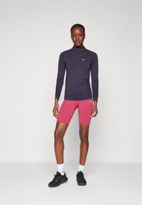 ICANIWILL DEFINE SEAMLESS BIKER SHORTS - Tajice - dark pink