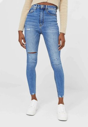 Stradivarius, Jeans Skinny Fit - blue denim