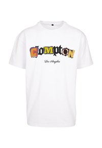 COMPTON L A - T-shirt imprimé - white