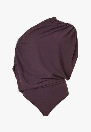Wolford, BODY FLUID DRAPE BODY - Body - wild plum