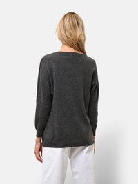 Just Cashmere Trui - mottled anthracite