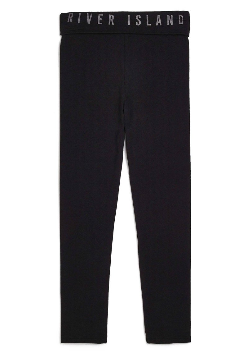 River Island Legginsy black/czarny Zalando.pl