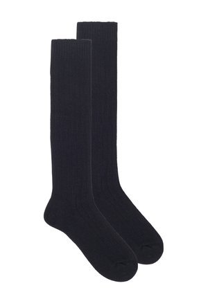 LONG FINE RIB - Socken - blau blue