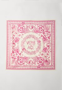 FOULARD UNDERWATER BAROCCO BICOLOUR - Scarf - eggshell/dragonfruit