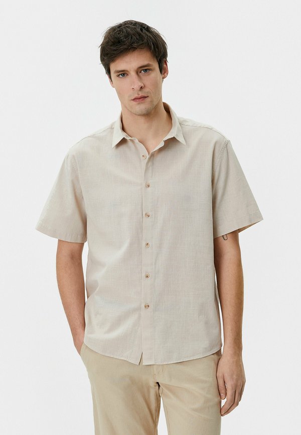 SHORT SLEEVE CLASSIC - Hemd - beige