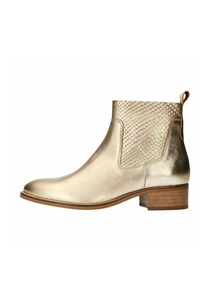 Ankle boots - gold