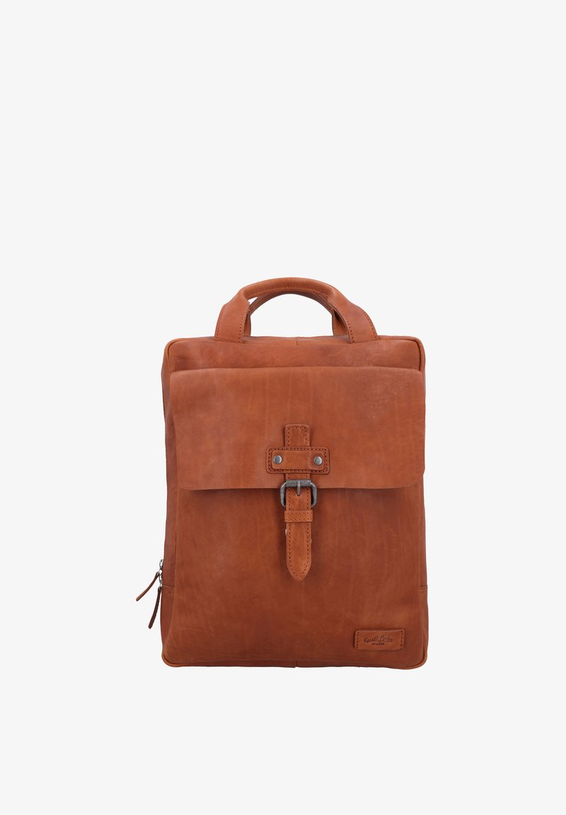 Gusti Leder MARLIN Tagesrucksack braun/braun meliert