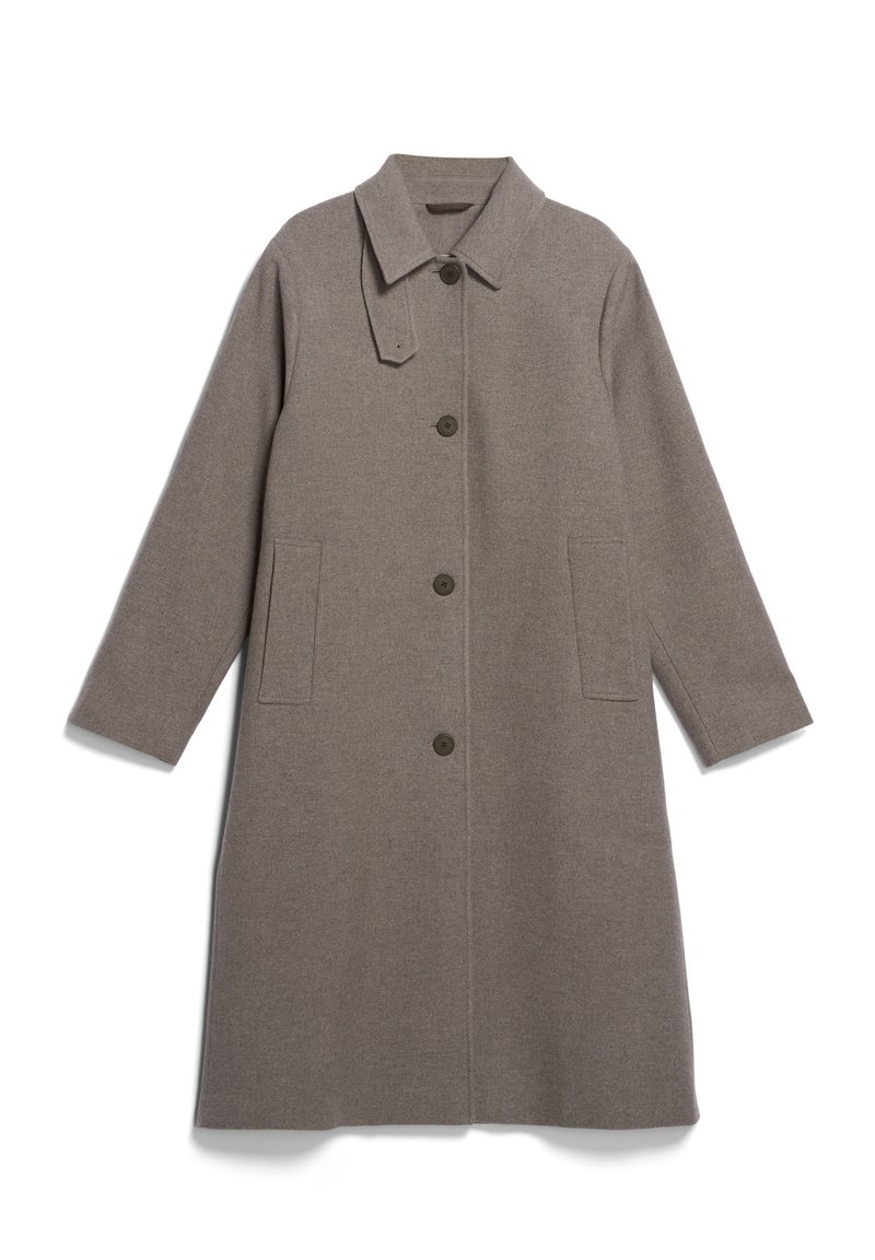 ARMEDANGELS VAANOISE - Klassischer Mantel - dark caramel melange  