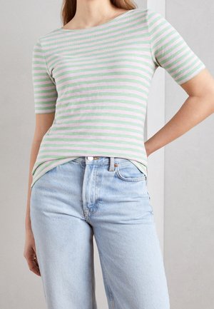 T-shirt med print - green