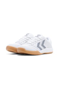 Hummel MULTIPLAY STABLE - Baskets basses - white grey