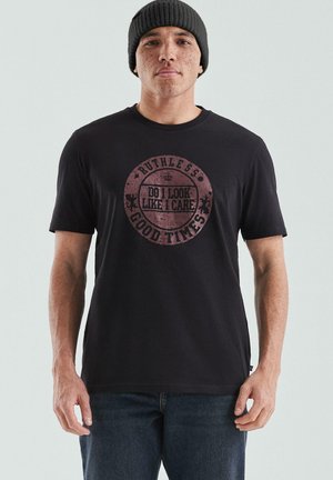 T-shirt print - schwarz