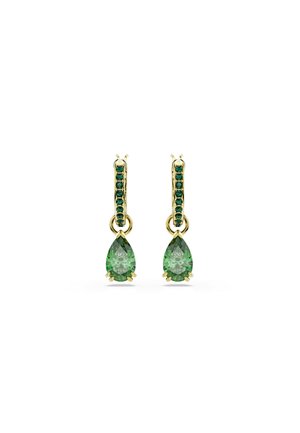 ATTRACT DROP PEAR CUT TONE PLATED - Orecchini - green