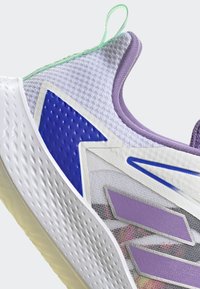 adidas Performance DEFIANT SPEED MULTI - Clay court tennis shoes - cloud white violet fusion lucid blue