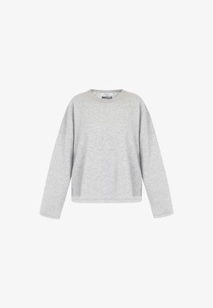 DreiMaster, Sweatshirt - hellgrau melange