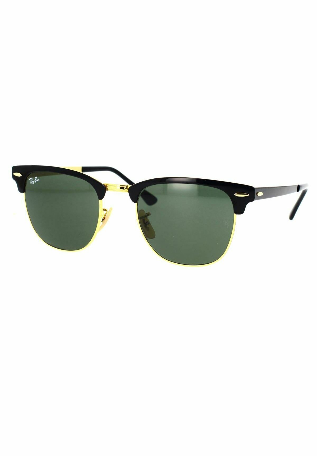 Occhiali Da Sole Polarizzati Uomo – Modello Classico Retro Nero, Lenti TAC Con Protezione UV400, Forma Rotonda Stile Pilota, Inclusa Custodia
