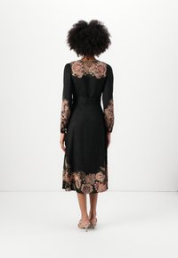 TWINSET DRESS - Kasdienė suknelė - nero/ruggine