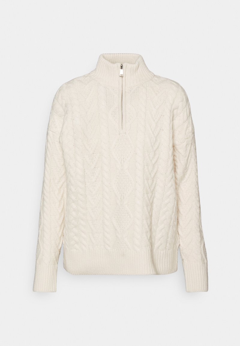 Lauren Ralph Lauren CABLEKNIT QUARTERZIP SWEATER Jumper
