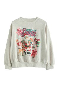 LONG SLEEVE - Sweatshirt - grey santa