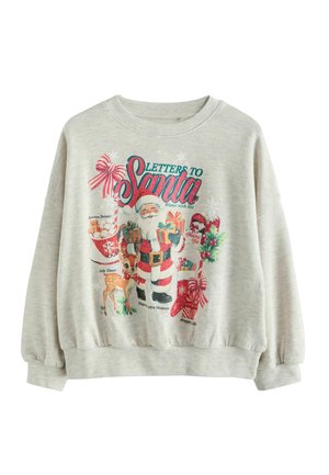 LONG SLEEVE - Felpa - grey santa