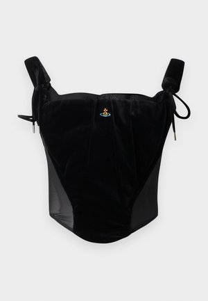 PUPPY CORSET - Μπλούζα - black