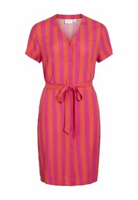 VILA KURZ - Marškininė suknelė - tigerlily