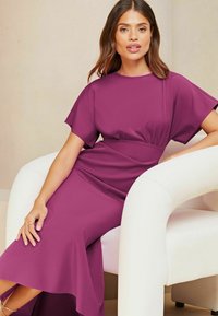 Lipsy REGULAR FIT - FLUTTER SLEEVE - Maksimekko - pink