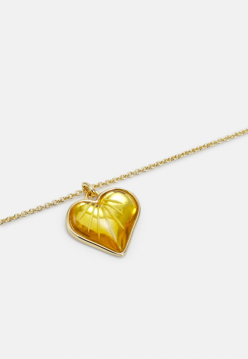Damen Halsketten | Coach HEART CHAIN NECKLACE Halskette gold-coloured/goldfarben - QH84908 Damen Halsketten | Coach HEART CHAIN NECKLACE Halskette gold-coloured/goldfarben - QH84908