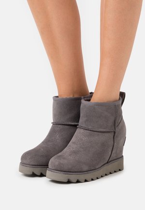 Colors of California Boots à talons - grey