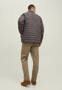 Jack & Jones PREMIUM JJERECYCLE PUFFER COLLAR  - Allvädersjacka - mulch