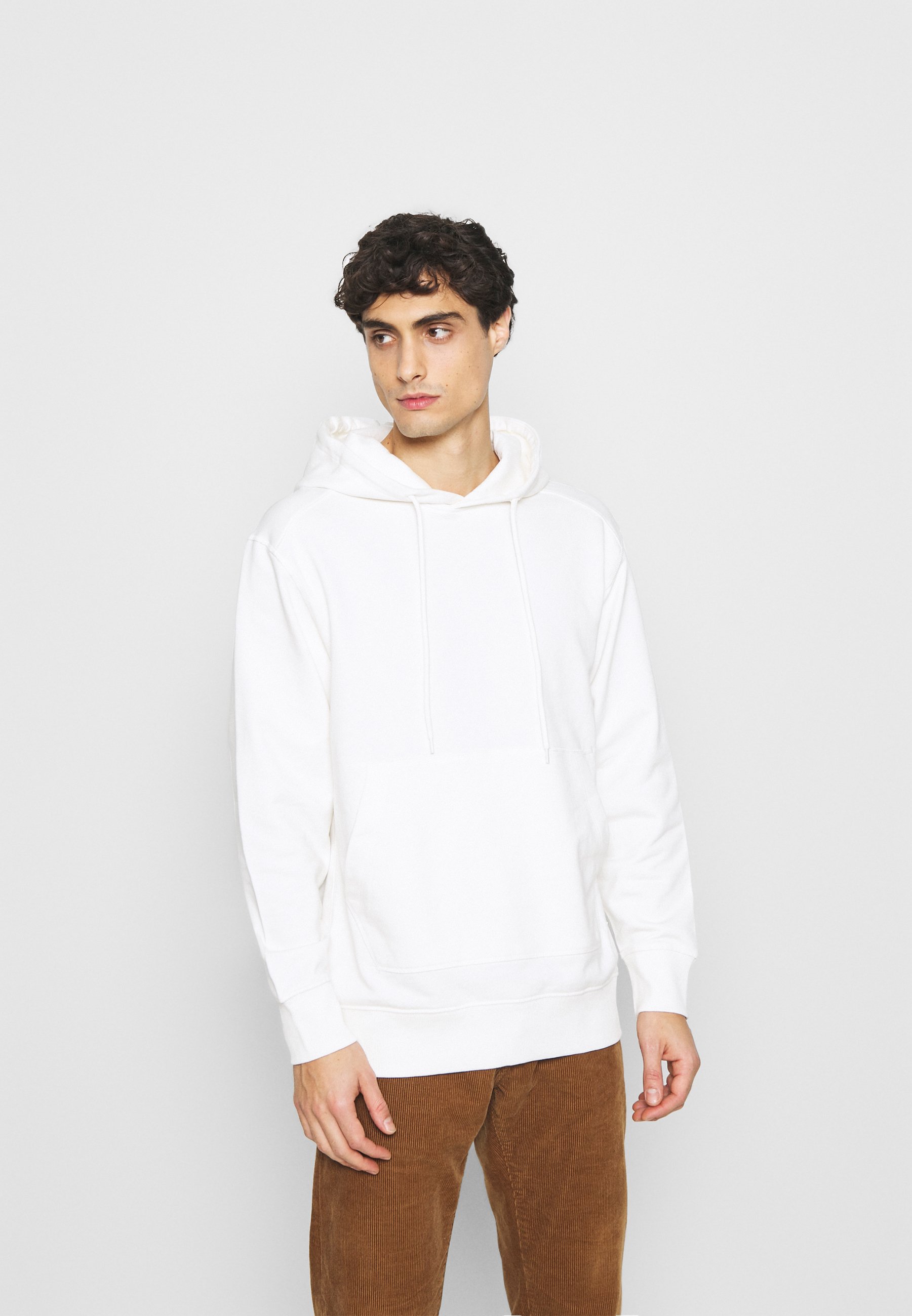 Selected - Organic Cotton Hoodie - XL Size - White