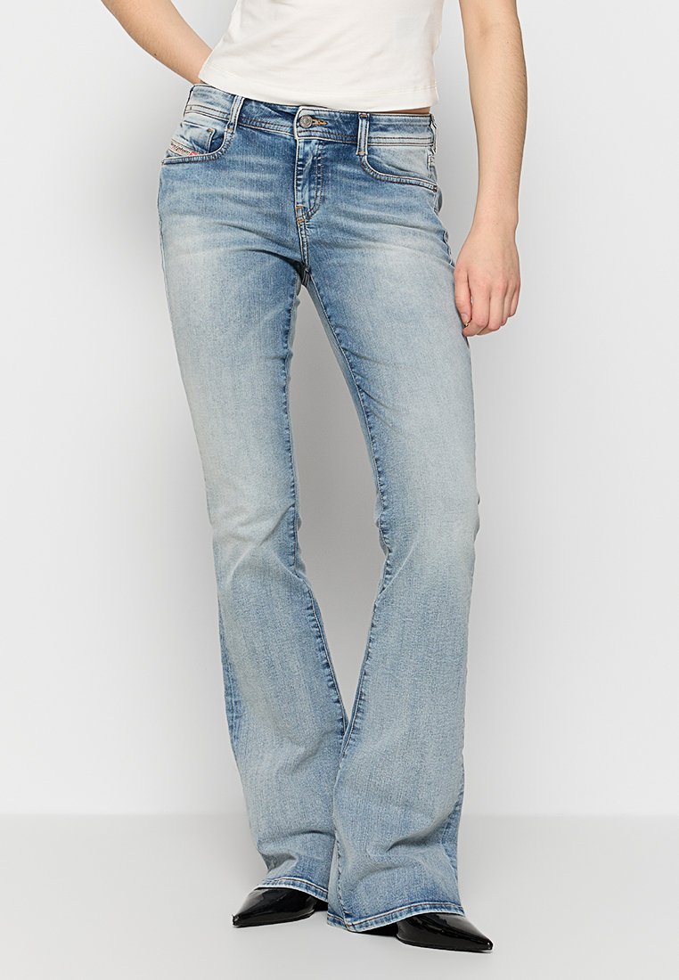 Diesel Flared Jeans blauw denim/bluedenim Diesel Flared Jeans blauw denim/bluedenim