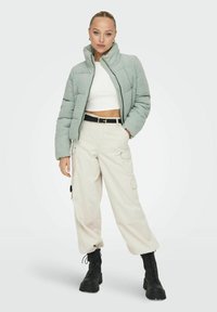 ONLY ONLNEWDOLLY PUFFER   - Winterjas - hellgrün