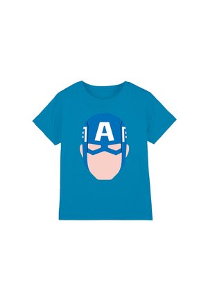 Print T-shirt - turquoise