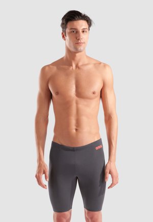 TEAM JAMMER SOLID - Costume da bagno a pantaloncino - asphalt/bright coral