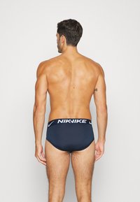 Nike Underwear HIP BRIEF 3 PACK - Cuecas - malachite/mystic navy/obsidian